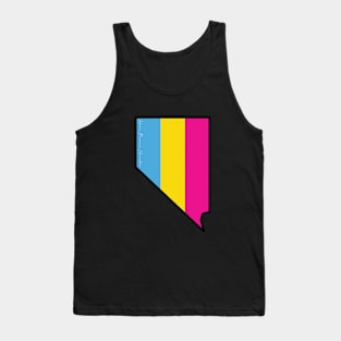 Nevada Pansexual Pride Flag Tank Top